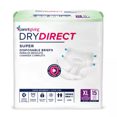 Parentgiving W28MX3100ND-15 - Dry Direct Super Brief, X-Large