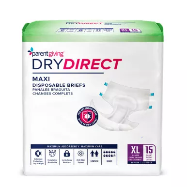 Parentgiving W28MX4100ND-15 - Dry Direct Maxi Overnight Brief, X-Large