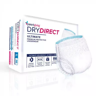 Parentgiving W28PUL41B-14 - Dry Direct Ultimate Underwear, Large