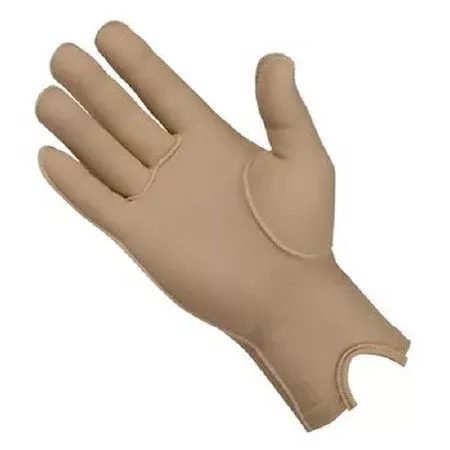 Patterson Medical Supply Compression Gloves Edema Gloves 4 Full Finger Medium Wrist Length Left Hand Lycra / Spandex - Each - A571213-EA