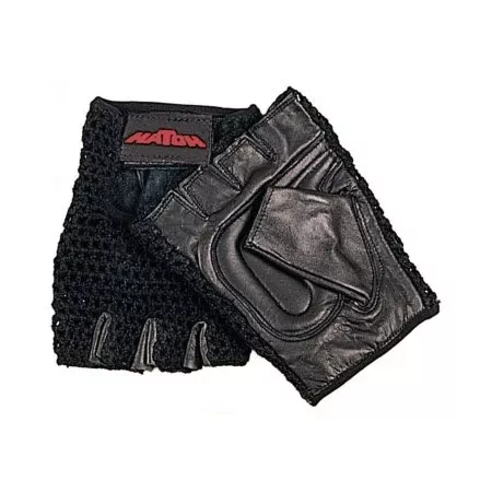 Patterson Medical Supply Impact Glove Half Finger Medium Black Hand Specific Pair - Pair - 660801-PR