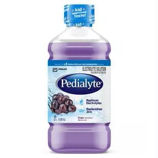 Pedialyte Ready-to-feed, Retail 1 Liter Bottle, Grape- 1 Each
