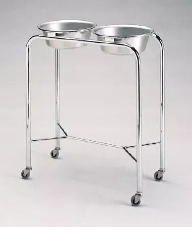 Pedigo Products Solution Stand 7 Quart 2 Basin X-Shaped Base 34 Inch 28 Inch - Each - P-79-EA
