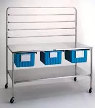 Pedigo Products Wrap Hanger Frame Cds-3260 Central Supply Work Table, Sterile - Each - CDS-3260-WF-EA