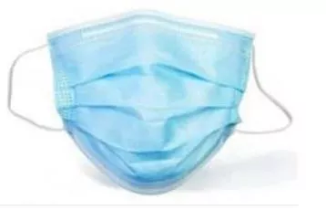 Pelv-Ice PMEL50 - Level 3 Disposable Medical Masks, Ear Loops, Blue
