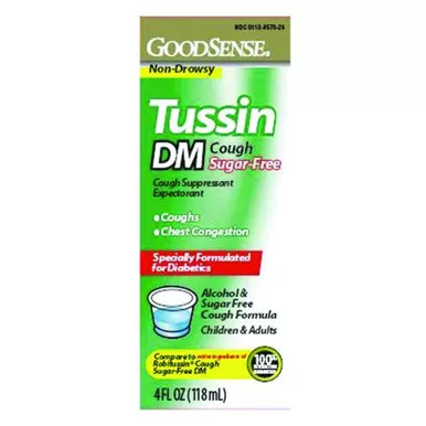 Perrigo LP13408 - Tussin DM Cough Syrup, 4 oz.