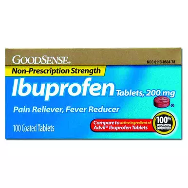 Perrigo LP13996 - Ibuprofen Tablet, 200 mg (100 Count)
