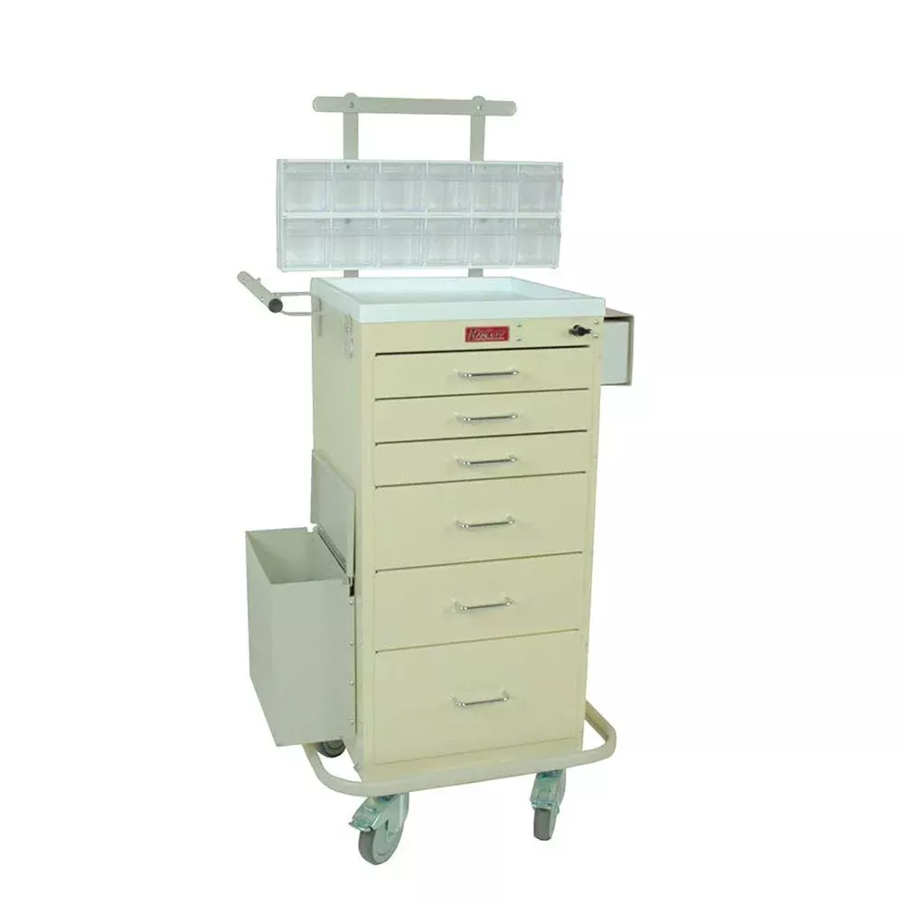 Phlebotomy Carts Phlebotomy Cart, Short, Light Grey - 935923/NA/NA/LIGHT GREY