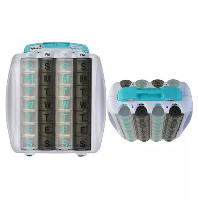 Pillbox Products PR2X-1000 - PillRite 4 Week Pill Organizer