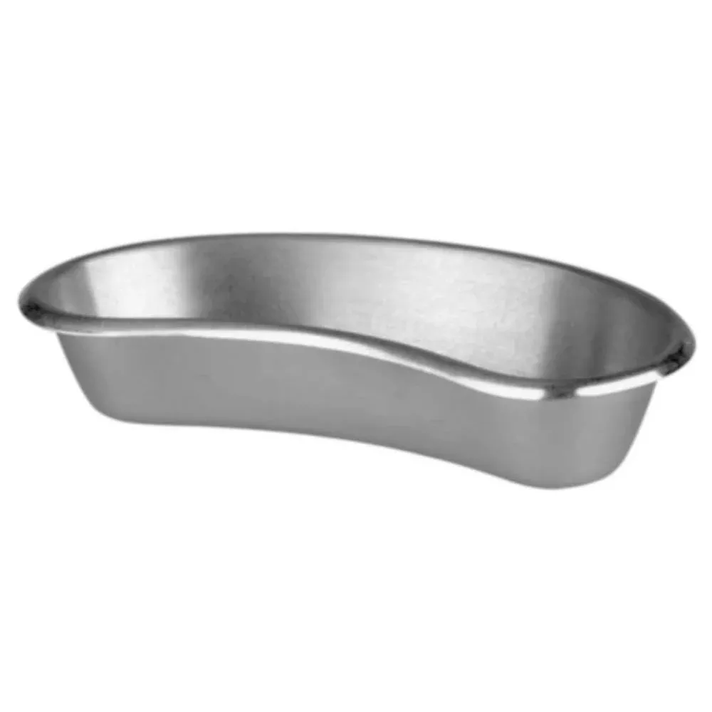 Polar Ware Emesis Basin Emesis Basin, Stainless, 28 oz., 4-1/2"W x 10"L x 2-1/8"D - 98SSP1-4