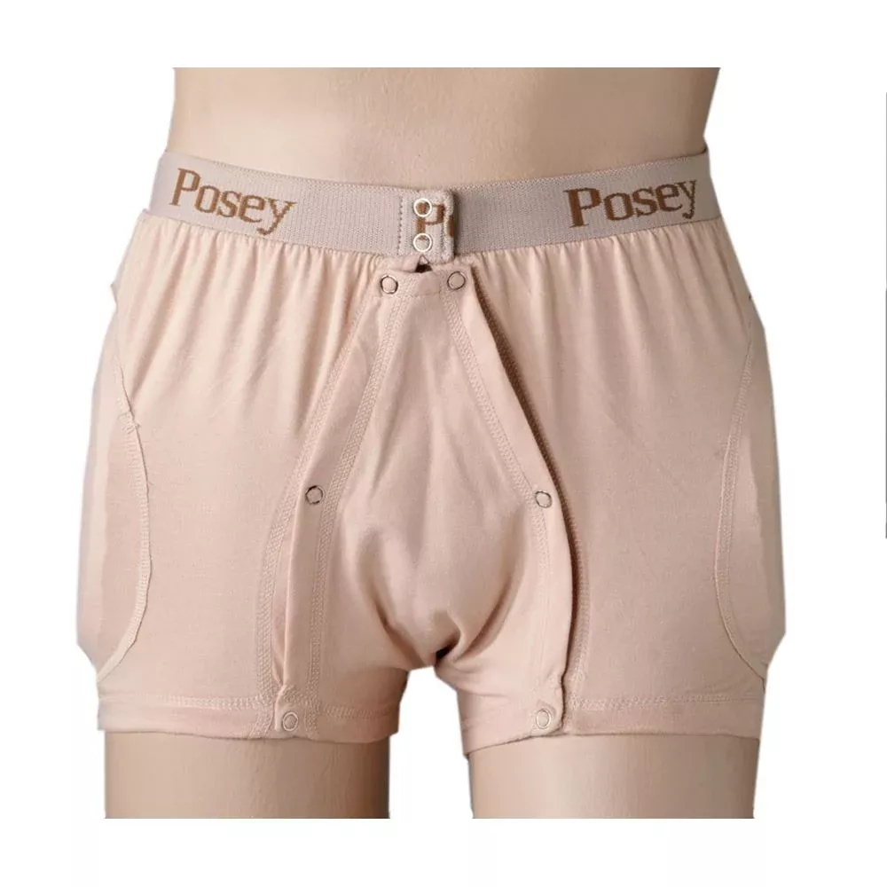 Posey Hipsters Incontinence Brief Hipsters Incontinence Briefs, Medium - 88835