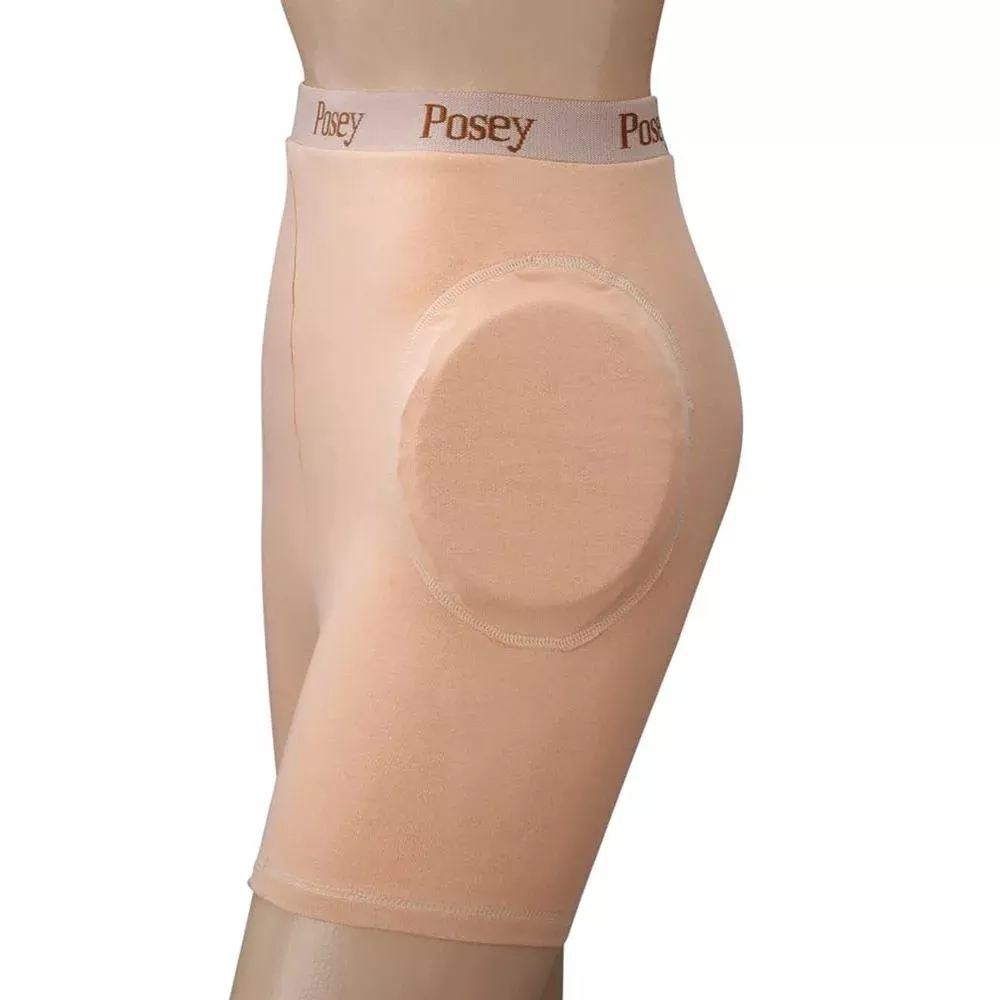 Posey Hipsters Standard Brief with Non-Removable Pads Hipsters Std. Brief w/Non-Removable Pads, 2X-Large - 712928/NA/NA/XXL