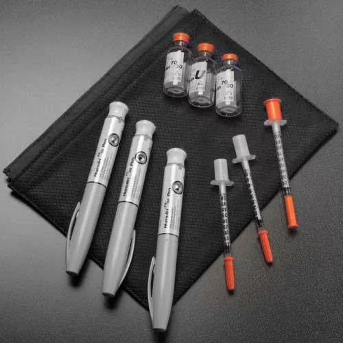Poucho Cooling Pouch For Insulin X-large ,black- 1 Each