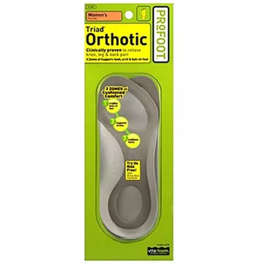 Profoot, 11600 - Profoot Triad Orthotic Insoles for Women
