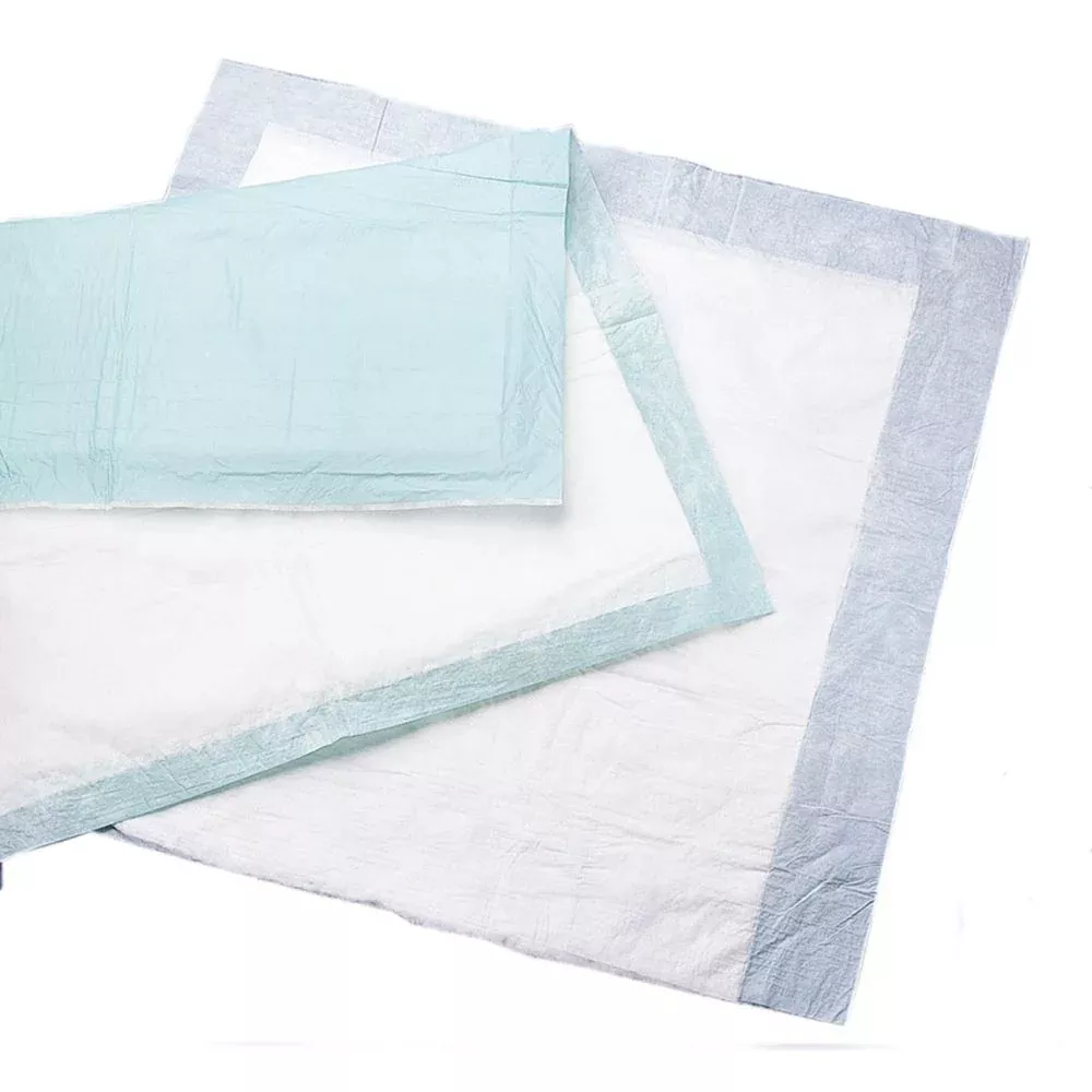 Protection Plus Disposable Polymer Filled Underpads Disposable Polymer Filled Underpads with Wings, 27" x 70", 75/cs - 980041