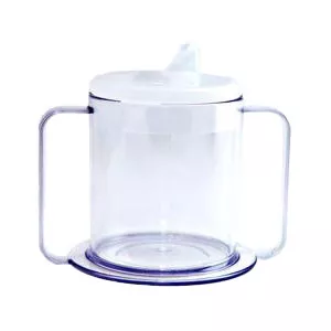Providence Spillproof PSC49 - PSC Independence Mug with 2-Handle and Lid, 9 oz.