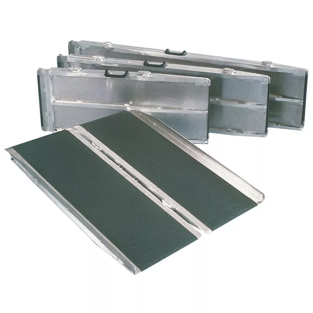 PVI Wheelchair Ramps Ramp, MultiFold, 5' x 30", (16" x 35-1/2"), 23 lbs. - 73083
