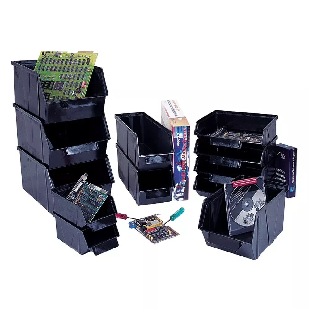 Quantum Conductive Bins Conductive Bins, 18" x 16-1/2" x 11", cs/3 - 925148