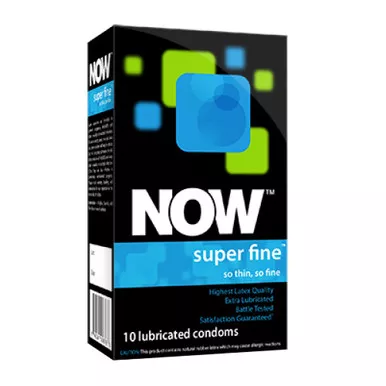 Quest NW00676 - Now Super Fine Thin Condoms