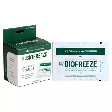 Reckitt Benckiser 13909 - Biofreeze On-The-Go Singles