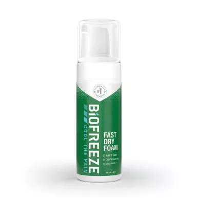 Reckitt Benckiser 15004 - Biofreeze Foam Bottle, 3 oz