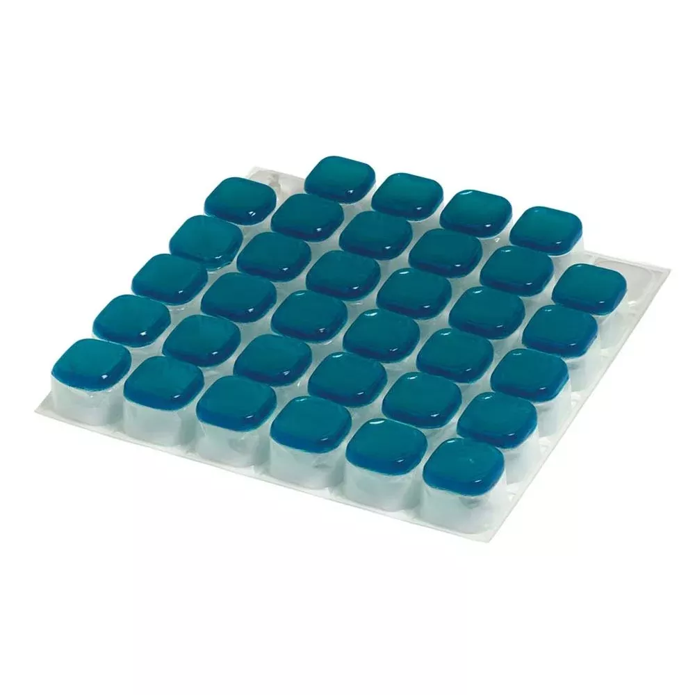 Relax Wheelchair GelCell Gelcell, 17"W x 17"D x 2"H - 1988