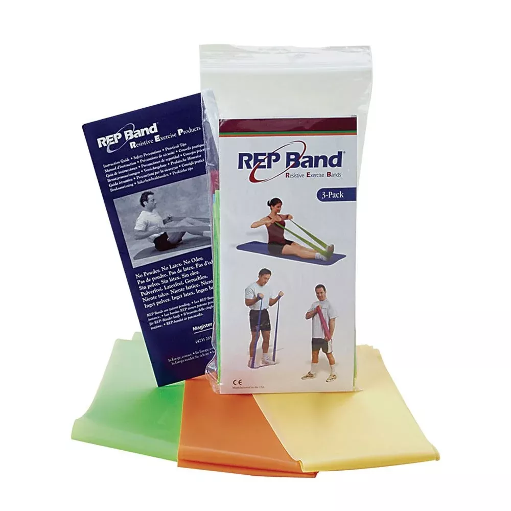 REP Band Exercise 3-Pack REP Band Exercise 3-Pack, Heavy (Green, Blue, Plum) - 78900