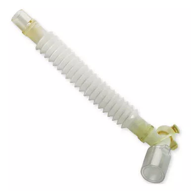 Respironics 1073863 - Flexible Trach Adapter with 15mm Cuff