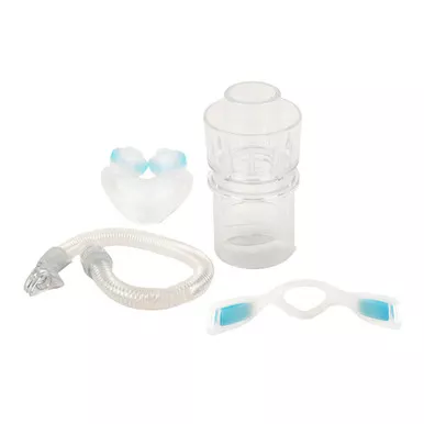 Respironics 1105170 - Nuance Pro Gel Pillows Mask without Headgear, Small