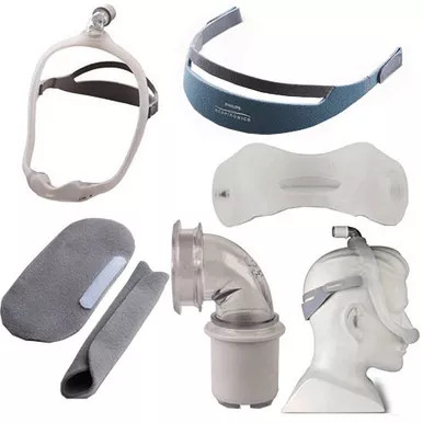 Respironics 1116690 - DreamWear Mask with Small Cushion, Large Frame and Headgear