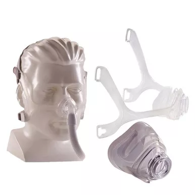 Respironics 1118063 - Wisp Nasal Mask with Clear Frame and Headgear, X-Large