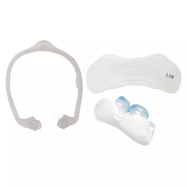 Respironics 1124987 - DreamWear Gel Pillows with Medium Single Cushion on Medium Frame without Headgear