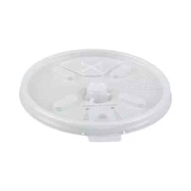 RJ Schinner Co 16FTLS - Drinking Cup Lid Dart Plastic Disposable