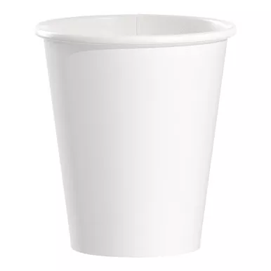 RJ Schinner Co 376W-2050 - Drinking Cup Solo 6 oz. White Paper Disposable