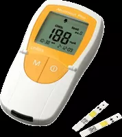 Roche 5346754160 - Blood Glucose and Cholesterol Meter Accutrend Plus 12 Second Glucose, 3 Minute Cholesterol Results Stores Up To 1000 Results Test Strip Coding
