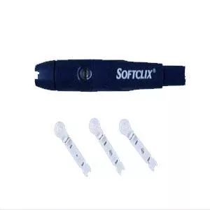 Roche 5509661001 - Accu-Chek Softclix, Black