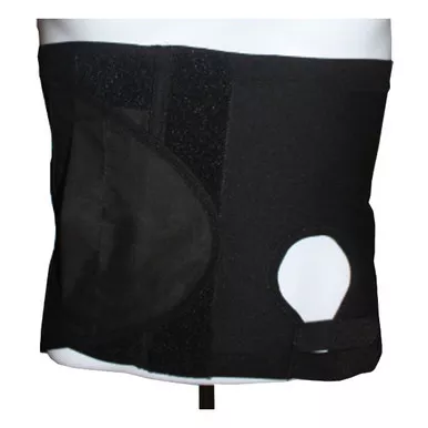 Safe N Simple SNS36KL4 - SecureWear Security Black 6" Support Belt With Opening Large, Left