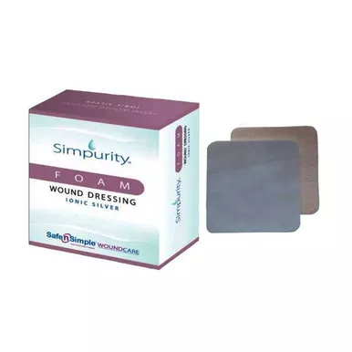 Safe N Simple SNS72520 - Safe N Simple Simpurity Foam with Silver 4" x 5"