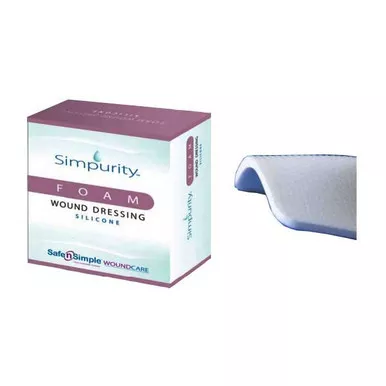 Safe N Simple SNS74520 - Safe N Simple Simpurity Silicone Foam 4" x 5"