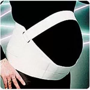 Scott Specialties 3090 WHI S/M - White, Sm/Md Maternity Ls Support w/o Insert