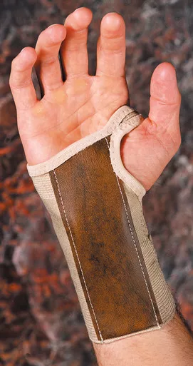 Scott Specialties 4039 BEI MDL - Beige, Left, Md (3"-3 1/2") Elast Wrist Brace,Stay