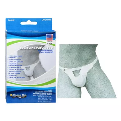 Scott Specialties SA0249 WHI MD - Suspensory Sport-Aid™ Medium White