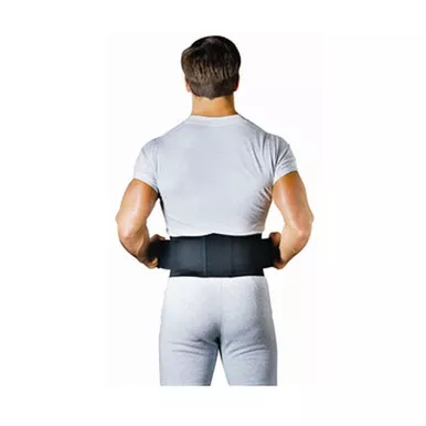 Scott Specialties SA3246 BLA M/L - Sport Aid Duroform Back Belt, 6", Medium/Large, Black