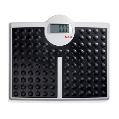 Seca 8131321009 - Floor Scale seca 813 Digital Display 440 lbs. / 200 kg Capacity Black Battery Operated