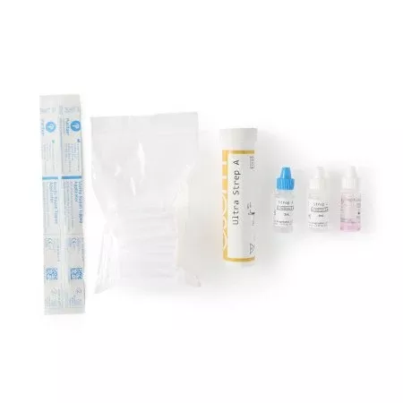 Sekisui Diagnostics Respiratory Test Kit OSOM Ultra Infectious Disease Immunoassay Strep A Test Throat Swab Sample 50 Tests CLIA Waived - KT/50 - 149-KT