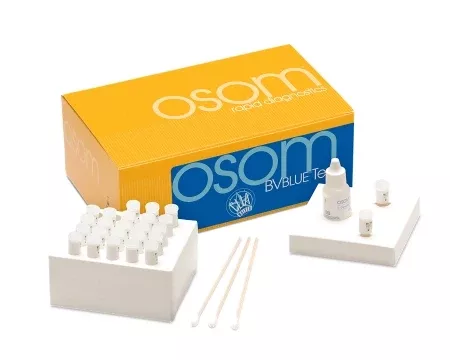 Sekisui Diagnostics Sexual Health Test Kit OSOM BVBLUE Enzyme Activity Test Bacterial Vaginosis (BV) Endocervical Sample 25 Tests CLIA Waived - KT/1 - 183-KT
