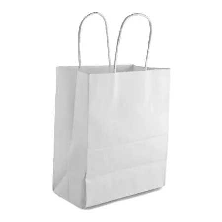 Shopping Bag Duro Tempo White Virgin Paper- Default Title
