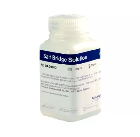 Siemens Reagent Dimension Salt Bridge Solution For Dimension Clinical Chemistry Systems RXL, RXLMAX and XPAND 3 X 150 mL - Box of 1 - 10444873-BX