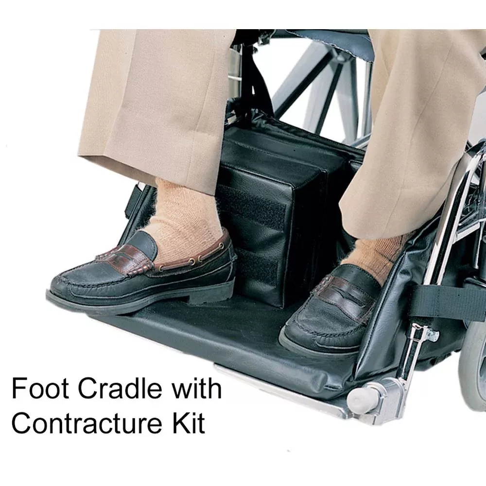 SkiL-Care Foot Cradle Contracture Accommodation Kit (two 1" pads, one 2" pad and one 3" pad for behind feet) - 703416