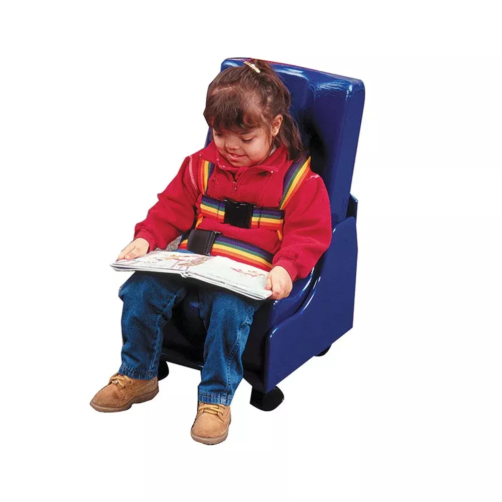 Skillbuilders 2-Piece Mobile Floor Sitter Mobile Base Only - Large - 30-1097